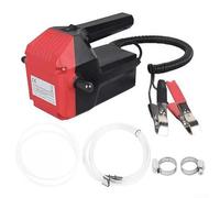 Bomba de succión de aceite eléctrica de 12 V para extracción de aceite de motor y petróleo crudo con abrazaderas para conexión de batería adecuada para motocicletas, coches, maquinaria industrial