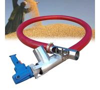 Bomba de succión de grano, transportador de alta capacidad para partículas pequeñas, 1,5 m de longitud, ideal para alimentación animal, cemento, arena, transporte de polvo