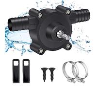 Bomba de taladro, bomba de agua de mano diésel, taladro eléctrico portátil, para líquidos, aceite, mini bomba de perforación centrífuga