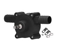 Bomba de taladro eléctrica manual, bomba de transferencia de agua de alto flujo autocebante portátil para aceite, queroseno, gasolina diésel con material ABS, diámetro de vástago