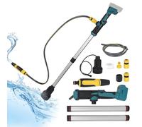 Bomba de transferencia de agua inalámbrica compatible con batería Makita de 18 a 21 V, bomba sumergible portátil de 1400 GPH para piscina, jardín, estanque, barco, drenaje de barriles de lluvia