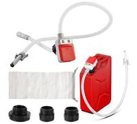 Bomba De Transferencia De Líquidos Para Automóviles,Kit Bomba De Fluidos - Alimentación a Batería con Sensor de Parada Automática y Tubo Extra Largo para Barcos Camiones Automáticos