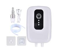 Bomba de transferencia de vino, kit de equipo de preparación casera de grado alimenticio, bomba autocebante eléctrica con sifón automático USB, para vinificación, fabricación de cerveza y fabricación