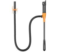 Bomba de transferencia eléctrica, bomba de gasolina para bidón, bomba de transferencia de líquido con pilas, para bidones con succión automática, bomba de gasolina de gas 2,6 GPM, para fuel oil agua