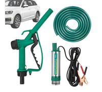 Bomba de Trasvase de Agua - Extractor de Aceite para Vehículos | Bomba Eléctrica de Trasvase de Líquidos 12V con Parada Automática para Aceite Agua Marina y Automoción