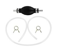 Bomba de Trasvase Manual para Gasolina y Agua, Portátil | Plástico y Metal, Manual, Ligera y Resistente, para Viajar en Coche y Uso Práctico