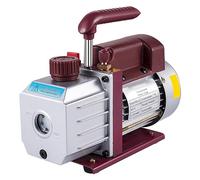 Bomba de vacío 4.5CFM Bomba de vacío HVAC Bomba de vacío de paletas rotativas de una sola etapa 1/3HP 5PA Ultimate Aire acondicionado Refrigerante Vacío,Resistente a la corrosión