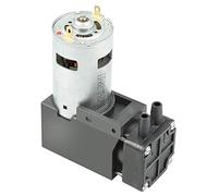 Bomba de Vacío, ASHATA 1pc DC12V 42W Mini Bomba de Vacío Pequeña sin Aceite-85KPa Flujo 40L / min, con Alta Eficiencia, Bajo Ruido, Pequeña Vibración y Larga Vida útil