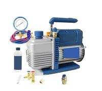 Bomba de vacío, Bomba de vacío de aire 2PA Ultimate Vacuum Aire acondicionado Refrigeración Bomba de vacío FY-1H-N Mini bomba de vacío portátil(FY-2C-N)