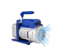 Bomba de Vacío, Bomba de vacío refrigeración 1 etapa con/sin manómetro .8CFM-12CFM Refrigerante Aire acondicionado HVAC Mantenimiento(7CFM 1-2HP)