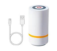 Bomba de vacío eléctrica, bolsa comprimida, tamaño compacto, diseño ligero, interfaz USB, fácil de llevar, sin esfuerzo, ahorro de espacio, opción recargable, aspiradora de viaje para alimentos