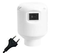 Bomba de vacío eléctrica, bomba portátil de bombeo rápido de 55 W, mini inflador extraíble, 2 calibres <37 mm, para bolsa de sellado al vacío