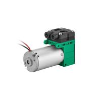 Bomba de vacío micro de 2.2LPM 6V/12V/24V DC cepillada M5 resistencia al aceite a la corrosión bomba de aire de diafragma (6V G3DC675)