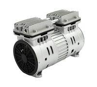 Bomba de vacío sin aceite, mini bomba sin aceite, bomba de vacío para procesamiento de alimentos de laboratorio, plata