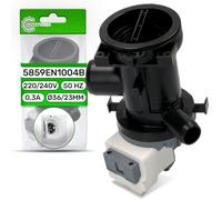 Bomba Desague Lavadora Ø 36/23 mm 220/240V 0,3A con Código Original 5859EN1001B 5859EN1004B 5859EN1004J AGF30892355 AGF78451404 3108EN1001 para LG - Garantía de 5 Años - ONIX TECH