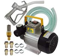 BOMBA DIESEL BOMBA DE ACEITE DE CALEFACCIÓN BOMBA DE ACEITE Biodiesel Diesel BOMBA DIESEL ELÉCTRICA 230V Potente motor (Bomba Diesel Standard-4 con paquete 1)