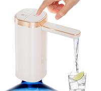 Bomba Dispensador de Agua | De Distribución Portátil De Silicona Recargable - Bomba De Agua Para Bidón,Para Camping Casa Mesa Encimera Fregadero Oficina Refrigerador Cocina Dormitorio
