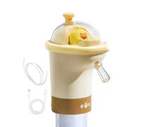 Bomba dispensadora de agua - Bomba de distribución eléctrica para animales con carga USB de 6,3 pulgadas | Potente motor recargable de 800 mAh, herramienta de agua potable automática con tubo de 21,65