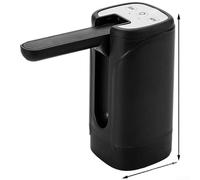 Bomba dispensadora de agua eléctrica para agua embotellada, dispensador inteligente automático con temporizador, 3 modos de velocidad, recargable inalámbrica, ABS + PP, se adapta a jarras de 2 a 18.9