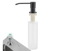 Bomba dispensadora para fregadero - Dispensador de jabón | Bomba de fregadero, jabón de encimera para cocina, espuma de acero inoxidable, soporte decorativo para limpiador de platos para loción de man