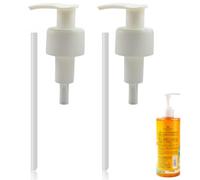 Bomba Dosificadora 1L para Best Body Nutrition, Dispensador de Jarabe con Tapón de Roscado 30mm, Ajuste de Bomba Reutilizable para Champú y Envases Roscados 28/410 (1L / 2 Piezas)