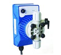 Bomba dosificadora analógica ORION 5 para hipoclorito, caudal 5 L/h, regulable, resistente a químicos, ideal para mantenimiento de piscinas, montaje sencillo