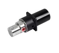 Bomba dosificadora de engranajes de agua de acero inoxidable 316L, 24 V CC, microbomba con accionamiento magnético por engranajes y motor de escobillas de 60 W