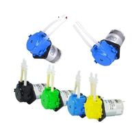 Bomba dosificadora de líquido peristáltica, cabezal con conector, laboratorio de acuario, riego por goteo analítico, bricolaje, 12V y 24V de CC, 1 ud.(NKP-DA-S10B-75ml)