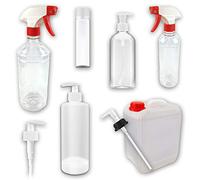 Bomba dosificadora, dispensador de dosificación, jabón, limpieza, limpieza, higiene, aceite, salsa, sirope, bebidas, fabricado en Alemania, deporte y ocio, 5 bombas (sin botella)