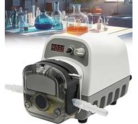 Bomba dosificadora peristáltica con pantalla digital. Solución de dosificación de líquidos inteligente que soporta la succión trasera para uso en laboratorio