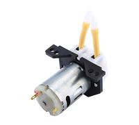 Bomba dosificadora peristáltica de 12 V 300 mA D2 2x4, bomba de agua para agua química de laboratorio, diseño silencioso de bajo ruido con fácil desmontaje, control de flujo