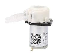 Bomba dosificadora peristáltica DIY Acuario Laboratorio Herramienta de análisis químico Fácil desmontaje Mantener función autocebante Motor de 24 V CC Negro Blanco Azul Opcional (Blanca)