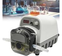 Bomba dosificadora peristáltica, pantalla digital, bomba de líquido inteligente, caudal de hasta 1500 ml/min, soporta succión trasera, ideal para uso en laboratorio