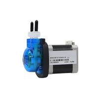 Bomba dosificadora peristáltica pequeña KPAS100 de 12 V con fuente de alimentación, motor paso a paso y bomba peristáltica pequeña.(KPAS100-ST-B193)