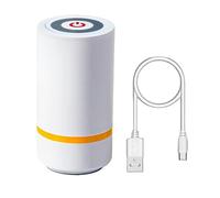 Bomba eléctrica de almacenamiento al vacío, máquina portátil, carcasa de ABS, alimentada por USB, extractor de aire ligero de 150 g, unidad de succión táctil automática, para viajes