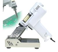 Bomba Eléctrica De Desoldadura Al Vacío, Pistola De Soldadura Portátil, Succión Con Aguja De 1,0mm Y Soporte Especializado Para Pistola De Succión, Temperatura Ajustable De 350 a 450 ℃