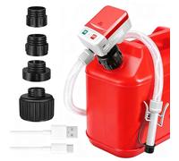 Bomba eléctrica de gasolina para bidón USB recargable, parada automática, bomba de combustible, bomba de extracción de aceite para gasolina, diésel y aceite, bomba de transferencia de combustible