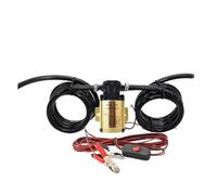 Bomba eléctrica de gasolina y diésel 12 V 24, autocebante universal alta potencia Uso industrial(Golden 24V,Pump 4m Plug 4m tube)