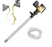 Bomba eléctrica de mano con flujo y elevación ajustables, funciona con pilas para una transferencia eficiente de líquidos diésel, queroseno y líquidos químicos