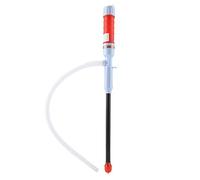 Bomba eléctrica de transferencia de líquidos a pilas, 3W, tubo 62cm azul o rojo - Ideal para agua, aceite y diésel, ligera y portátil para acuarios y piscinas (Día)