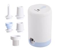 Bomba Eléctrica para Bolsas de Vacío,Herramienta Inalámbrica de Inflado y Desinflado para Exterior - Inflador Para Colchones De Aire - Para Hogar Viaje Vacaciones Residencia Universitaria Camping Play