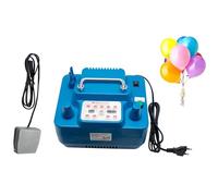 Bomba eléctrica para globos, inflador portátil de doble motor con temporizador e interruptor de pie para una instalación rápida y decoraciones de fiesta