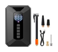 Bomba Eléctrica Portátil Inflador Inalámbrico Eléctrico con Pantalla | Mini Bomba de Aire Inteligente Para Hogar, Viajes, Deportes, Playa, Carretera, Exterior, Garaje y Coche