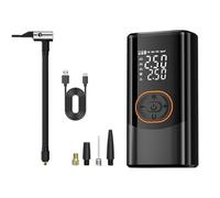 Bomba eléctrica portátil | Inflador inteligente para vehículo | 3 iluminaciones, 4 modos, bomba de aire eléctrica para camping, coche, al aire libre, viajes, motocicleta