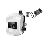 Bomba elevadora de presión de agua automática, controlador de presión, bomba presurizadora de agua portátil 150PA para calentador de agua, ducha, Blanco