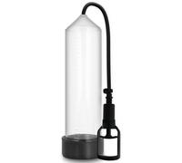 BOMBA ERECCIÓN RX7 TRANSPARENTE TALLA 1 NEGRO