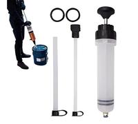 Bomba Extractora De 1.5L | Inyector De Jeringa De Líquido De Frenos Manual 200/500/1500 Ml | Herramienta 2 En 1 De Llenado Por Succión | Kit De Cambio De Líquido Para Automóvil Diseñado Para Un