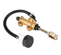 Bomba Freno Trasera Moto, Mejora Frenado y Seguridad, Cilindro Maestro Universal con Depósito Hidráulico, for Dirt Bike, Custom, Reparación y Mejora de Seguridad en Carretera