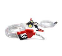 Bomba Gasoil 12V Bomba Aceite Extraccion Coche 175 W Bomba para Trasvase de Gasoil 50 L/min Bomba Diésel con Pistola y Manguera (manguera de desagüe de PVC)