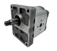 Bomba Hidráulica 21 L/min, Tipo de Eje - Cónico 1:8, Tipo de Puertos - Bridados en Cruz, Montaje Europeo marca Hydrosila. Bomba para Tractor, Bomba para Prensa Hidráulica y Grupo Hidráulico